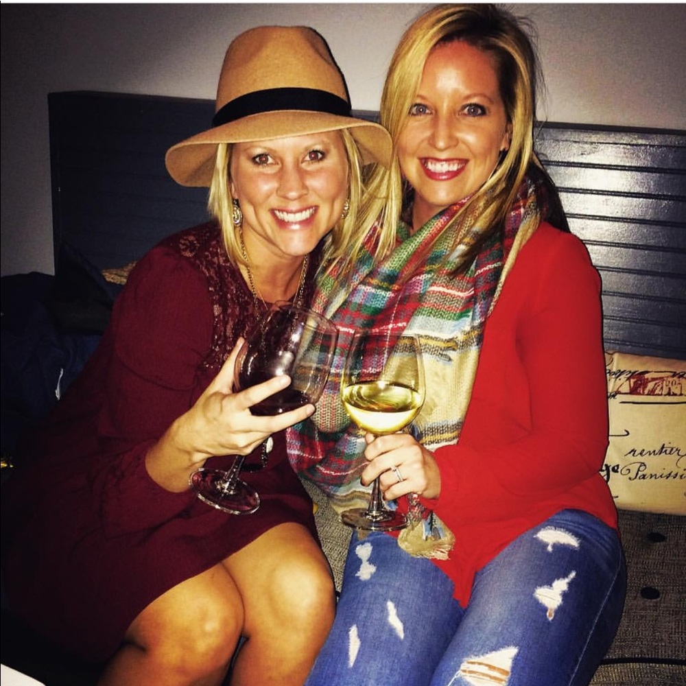 Burgundy dress forever 21